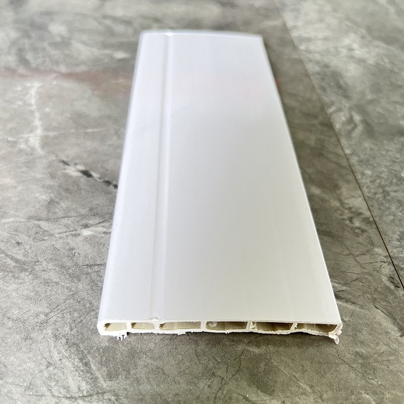 Wodoszczelny 150mm Pvc Skirting Board Dekoracyjny dla wyrafinowanych wnętrz
