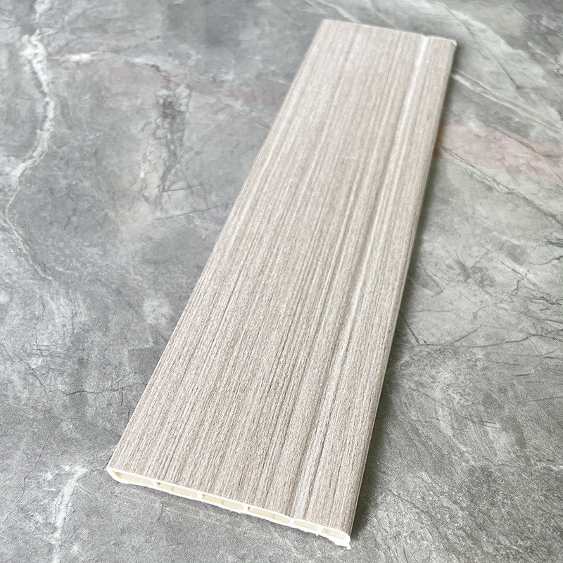 Wodoszczelny 150mm Pvc Skirting Board Dekoracyjny dla wyrafinowanych wnętrz